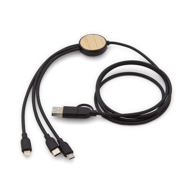 Cable 3 en 1 Bamboo - Imagen 3